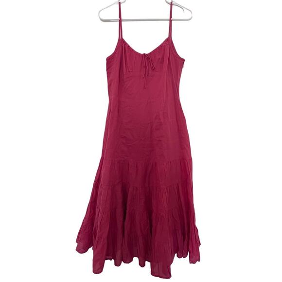 ANN TAYLOR LOFT Women's Coral Summer Dress A-Line in Size 6 - Picture 1 of 9